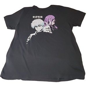 VINTAGE Tokyo Ghoul‎ shirt Mens Extra Large Anime Sui Ishida Japan Streetwear XL